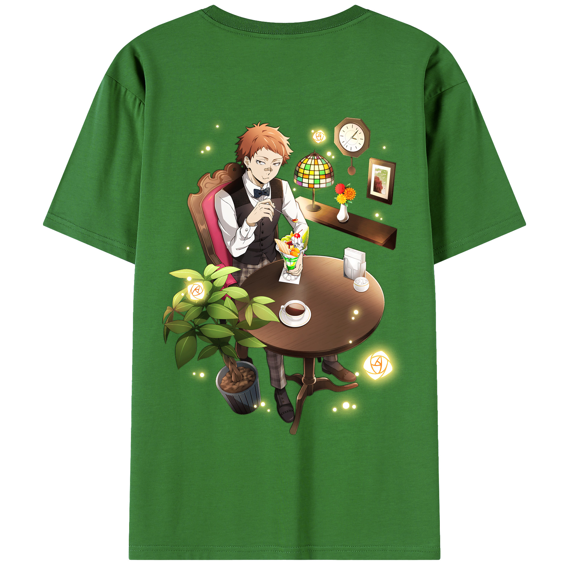 （画像用） 文豪ストレイドッグス Bungo Stray Dogs レディース半袖Tシャツ(バックプリント)